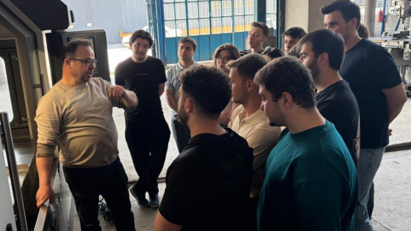 Makine ve Metal Teknolojileri Bölümü Öğrencilerine Yönelik Teknik Gezi Programı Gerçekleştirildi