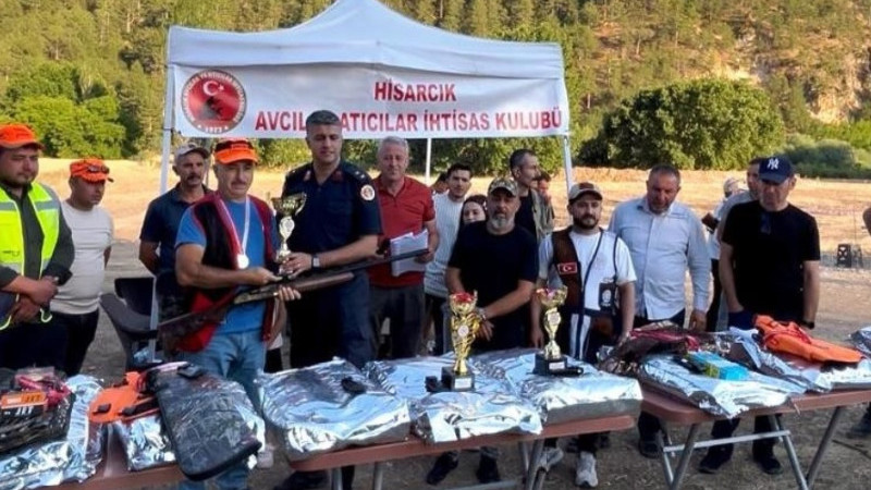 Hisarcık’ta atış yarışması düzenlendi
