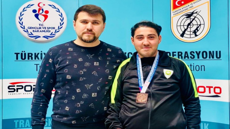 Para Atıcılıkta Manisalı sporcu Türkiye 3'üncüsü oldu