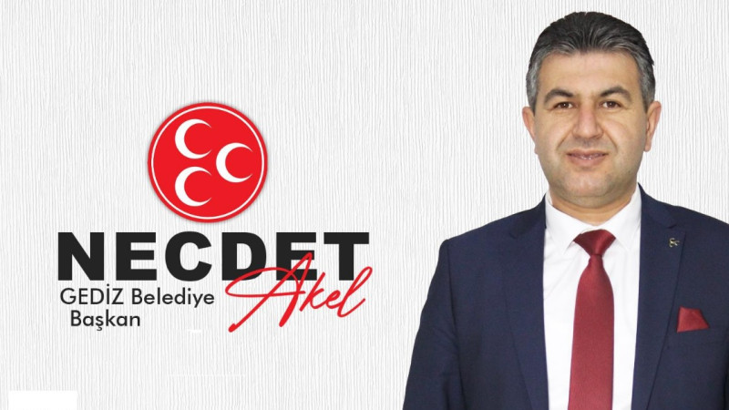 MHP'li  Akel Gediz Belediye Başkanı oldu