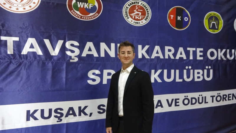 Tavşanlı Karate Okulu'nda Muhteşem Kuşak Töreni