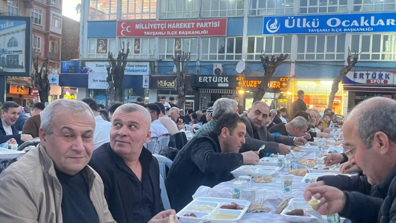 Tavşanlı'da MHP - Ülkü Ocakları iftarında birlik ve beraberlik vurgusu