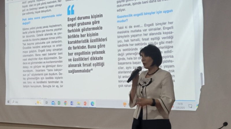 Tavşanlı UBF'de Engelsiz Kariyer söyleşisi