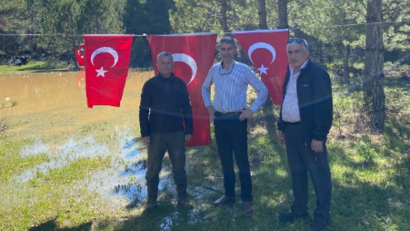 Molla Hasan Gölü'nde Kurtuluş Savaşı'nın İzleri