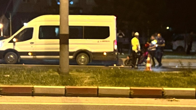 Trafik kazasında 1 kişi yaralandı 