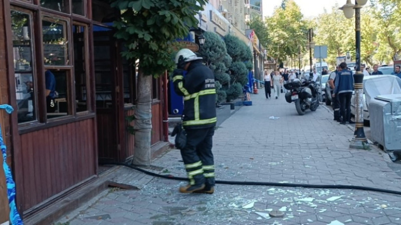 Kütahya’da kafede tüp patlaması: 1 yaralı