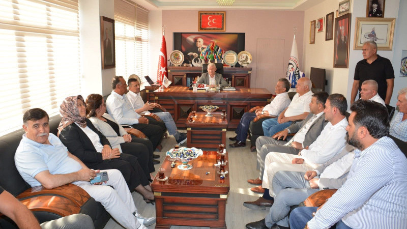 MHP Tunçbilek ‘te birliktelik toplantısı 