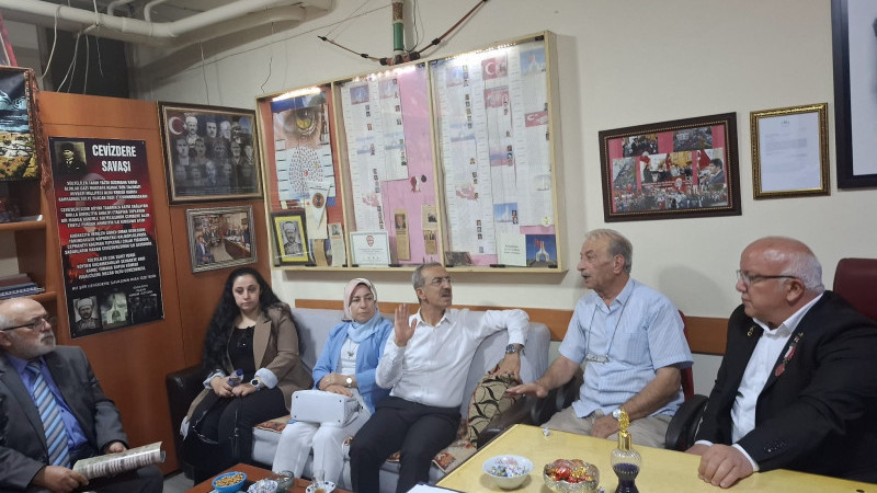 Millet Partisi Genel Başkanı Cuma Nacar'dan Anlamlı 30 Ağustos  Ziyareti