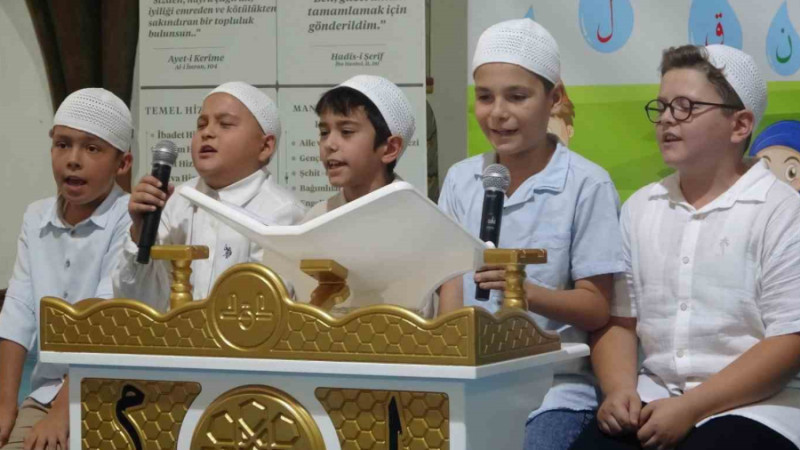 Yaz kursları kapanış programı 