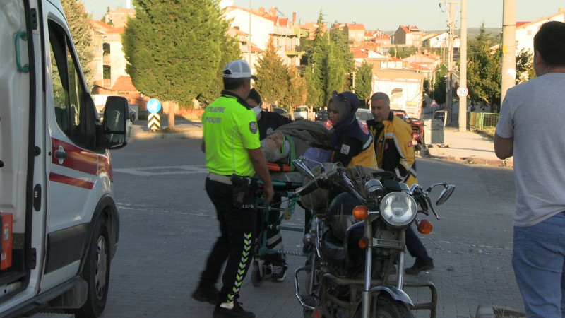 Trafik kazası 1 yaralı 