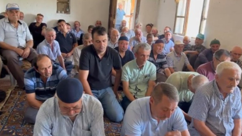 Günlüce köyünde geleneksel Hayır Yemeği