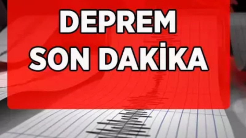 Komşudaki Deprem hissedildi 
