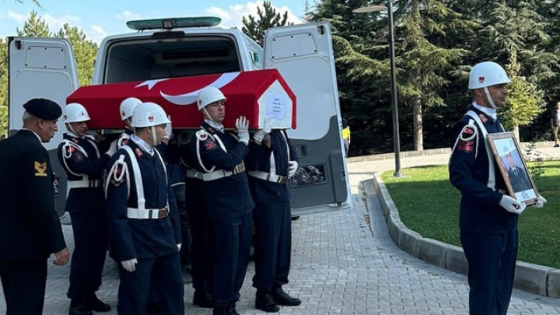 Şehit Uzman Çavuş Yücel Yeşil için tören düzenlendi