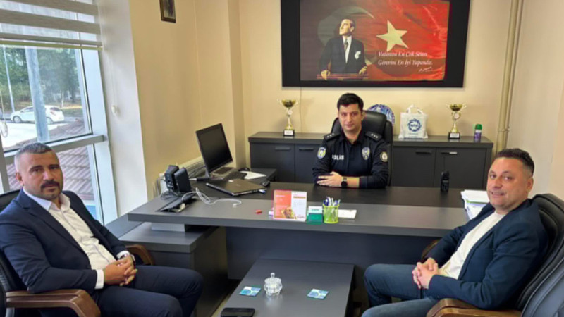 Tavşanlı Başkomiser’e hayırlı olsun ziyareti