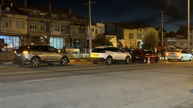 Zincirleme trafik kazası 
