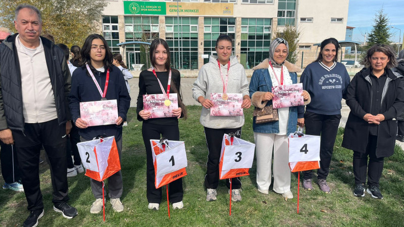 Kütahya Kentpark'ta Oryantiring heyecanı