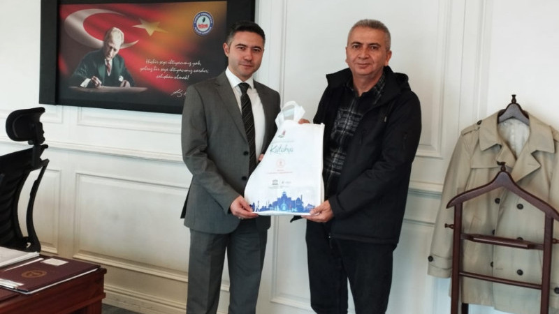  AHMET YILMAZ’DAN 112 ACİL ÇAĞRI HİZMETLERİ DAİRE  BAŞKANI  EMRE ZEYREK’E ZİYARET 