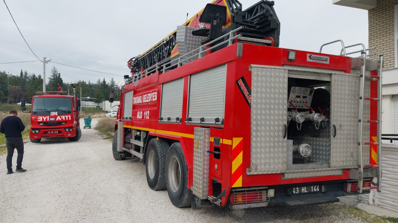 Tavşanlı'da yangın korkuttu