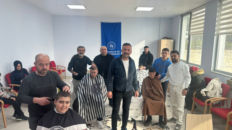 Çocukların yüzleri  güldü