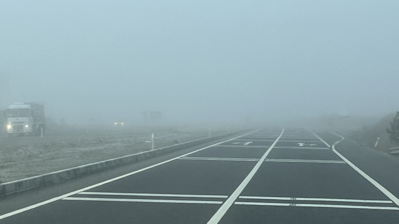 Sabah saatlerinde sis