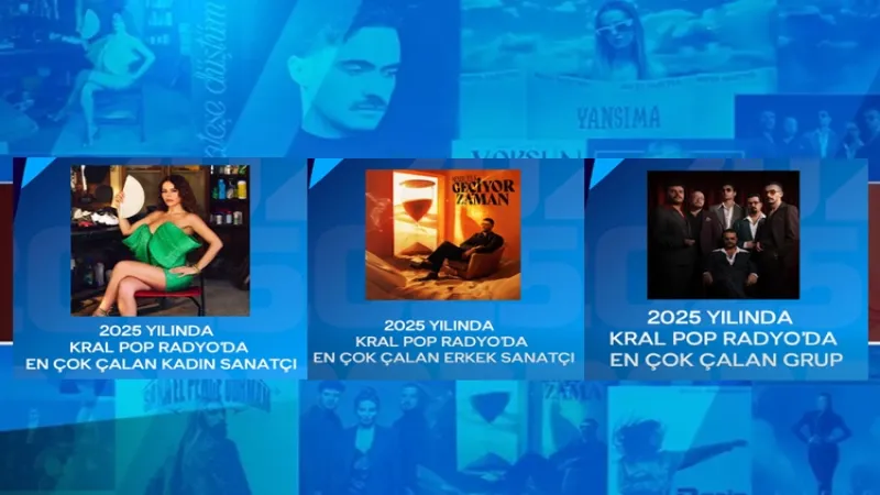 Kral Pop'ta 2025'e damga vuran isimler belli oldu