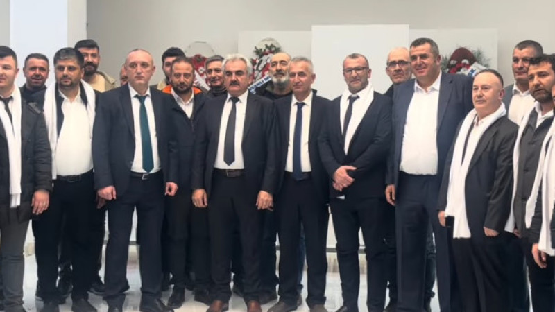 Tavşanlı Şoförler odasında Abdullah Ak dönemi 