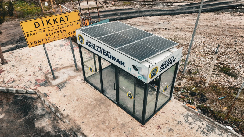 Kendi enerjisini üreten ilk durak Tavşanlı‘da Emet Kavşağı’nda