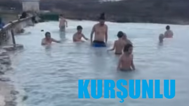 İnegöl'de PAMUKKALE olmaya aday sular 