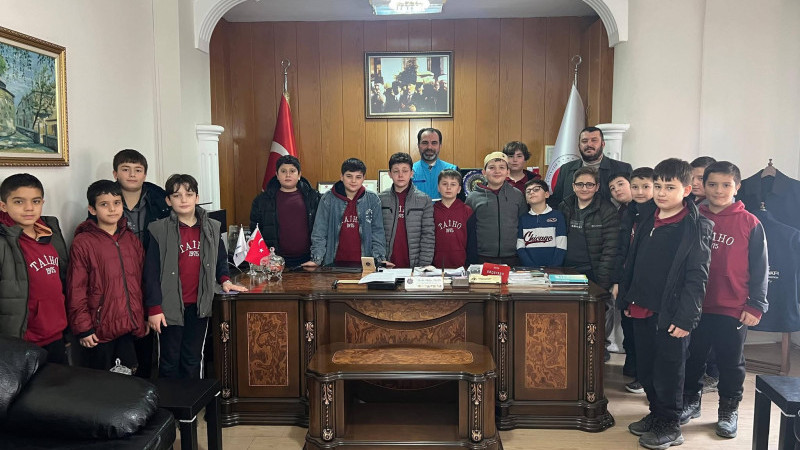 Kur’an Kursu öğrencilerinden örnek destek 