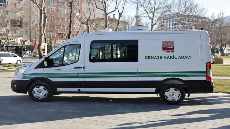 Kütahya'ya TBB’den cenaze nakil aracı hibesi
