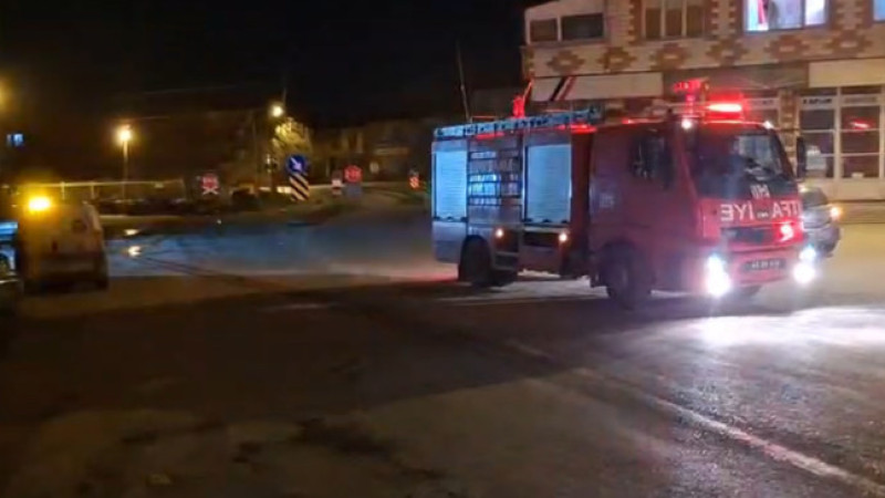 Tavşanlı’da Korkutan Kazan Yangını Panik Yarattı