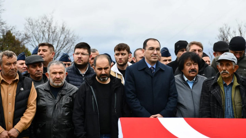 Kıbrıs gazisi Selahattin Akmes dualarla uğurlandı 