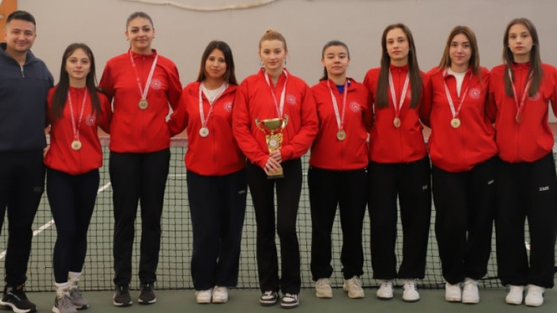 Okullar Arası Gençler Tenis Müsabakaları  tamamlandı