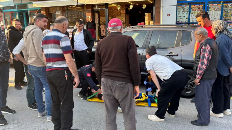 Trafik kazası 1 yaralı 