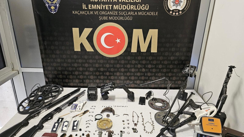 Tarihi eser aramaya yönelik operasyon 