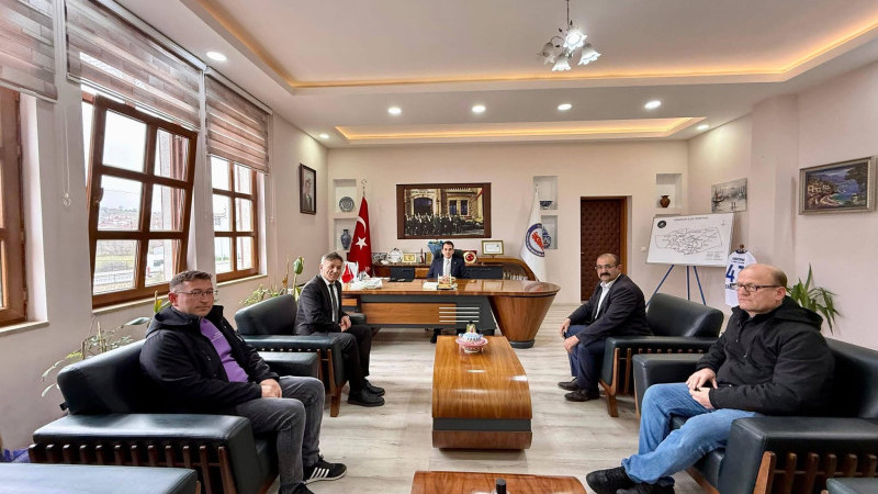 Kaymakam Atam’a esnaf ziyareti 