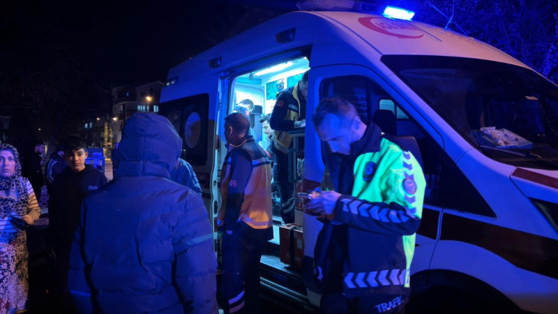 Trafik kazası 1 yaralı