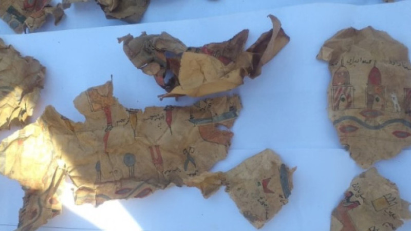 Caminin duvar boşluğundaki sır yüzyıllar sonra ortaya çıktı