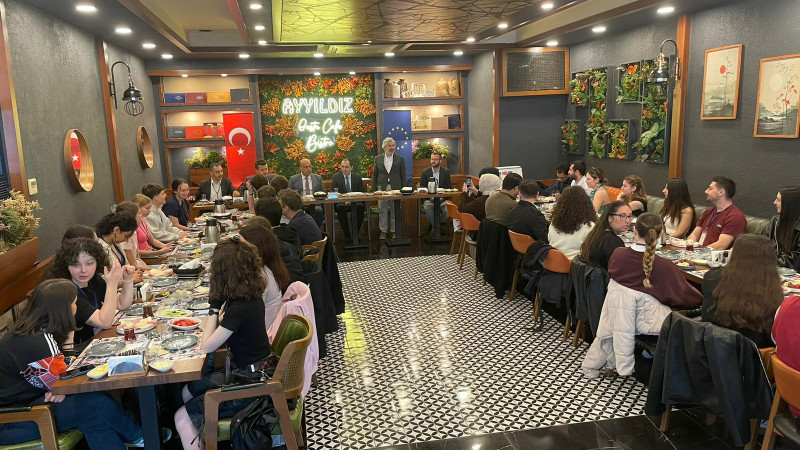 3 Ülkeden 22 öğrenci kültür köprüsü için Tavşanlı’da buluştu