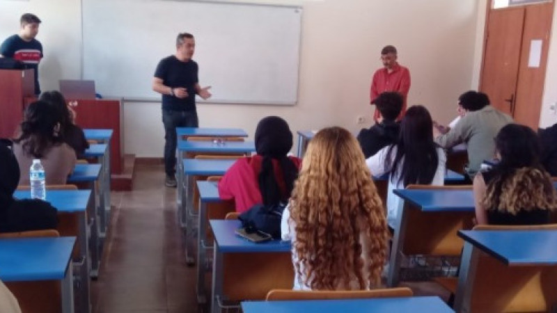 ÖĞRENCİLER, SGK VERİ GİRİŞLERİ UYGULAMALARINI UZMANINDAN UYGULAMA İLE ÖĞRENDİLER