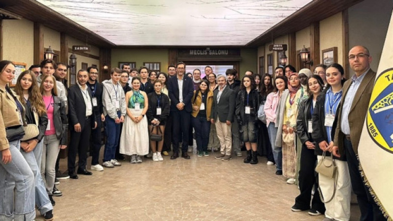 Tavşanlı’da Avrupalı gençlere tarihi ve kültürel tanıtım