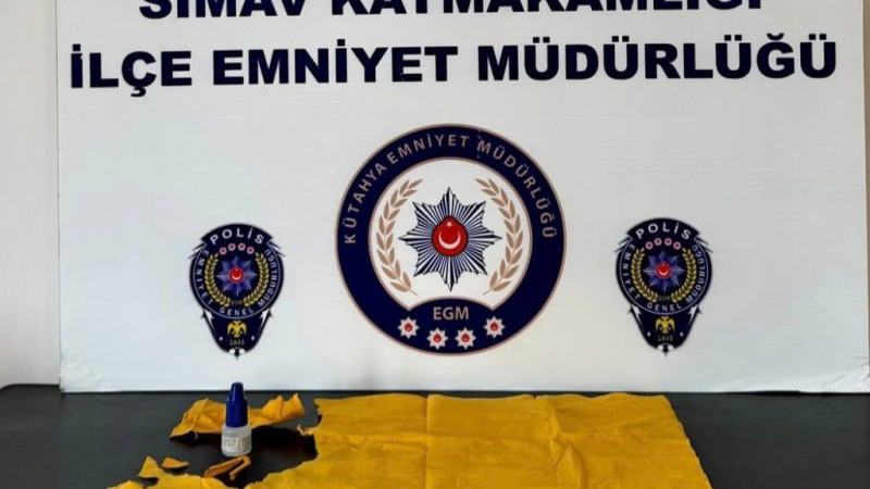 Simav ‘da uyuşturucu 