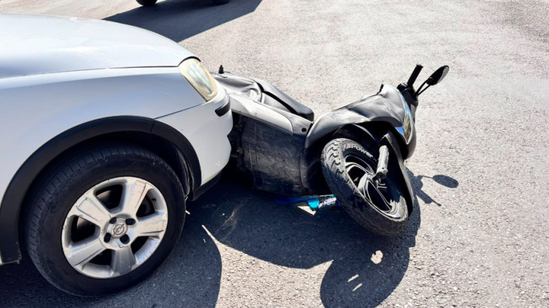 Trafik kazası 2 yaralı