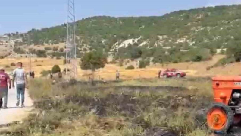 Kütahya’da orman yangını paniğe sebep oldu