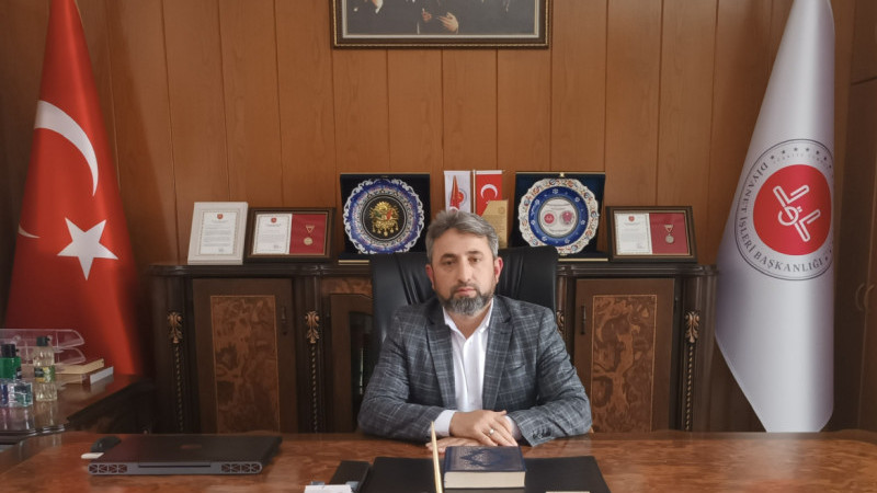 Müftü Ceylan görevine başladı 