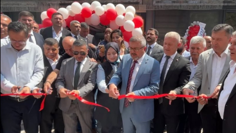 TUNÇBİLEK’TE GAİP DEDE MESİRE ALANI SOSYAL TESİSİ TÖRENLE HİZMETE AÇILDI