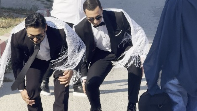 Tepecik'te eğlenceli düğün geleneği