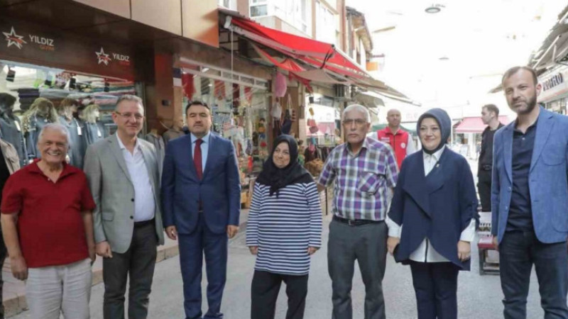 Kütahya Saman Pazarı’nda Sokak Sağlıklaştırma Projesi için inceleme