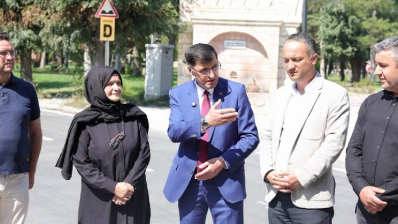 Kütahya Belediye Başkanı Kahveci, Maltepe Mahallesi’nde incelemelerde bulundu