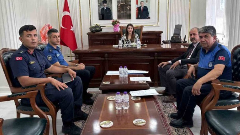 Çavdarhisar’da eylül ayı okul güvenliği toplantısı gerçekleştirildi